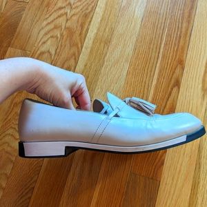 Pink Camper Bowie tassel loafers 39